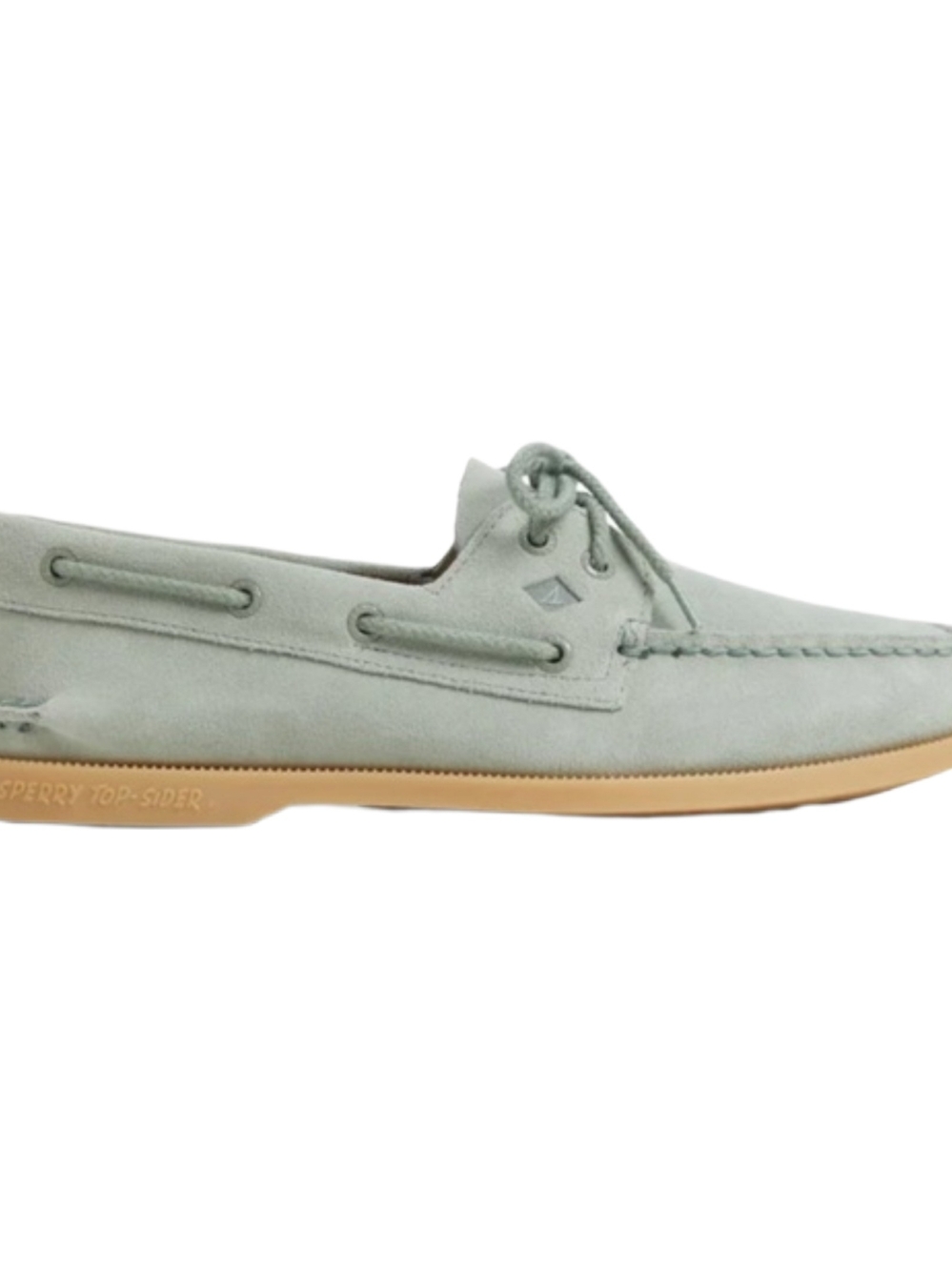 Sperry // A/O 2 EYE MM-330 // Boat Shoes // Light Green // US 10